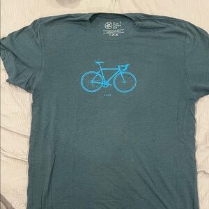 Men's Blue Graphic T-Shirt